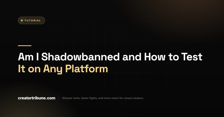 Am I Shadowbanned and How to Test It on Any Platform