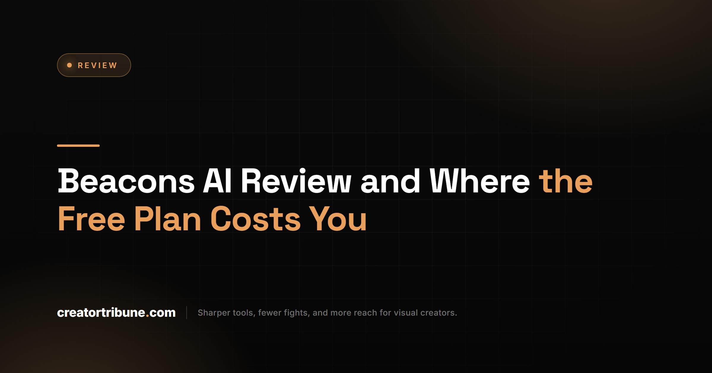 Beacons AI Review and Where the Free Plan Costs You
