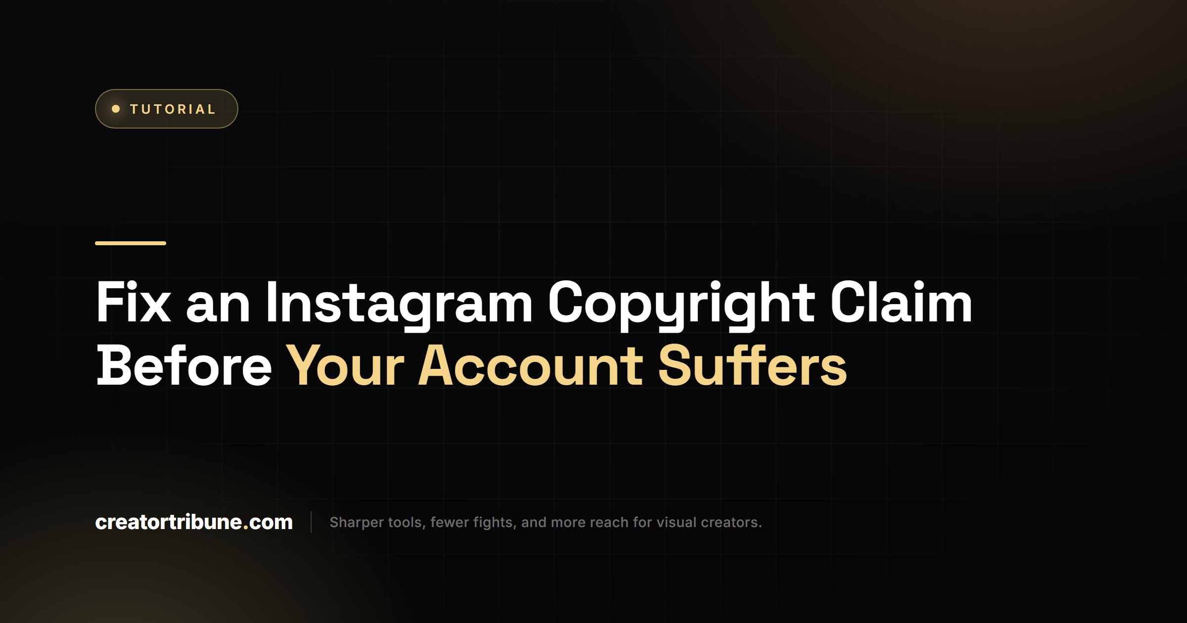 Fix an Instagram Copyright Claim Before Your Account Suffers