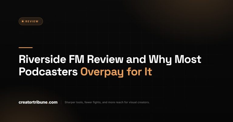 Riverside FM Review and Why Most Podcasters Overpay for It