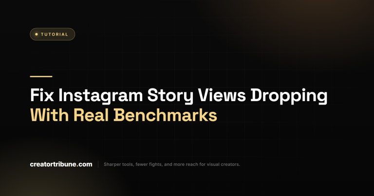 Fix Instagram Story Views Dropping With Real Benchmarks