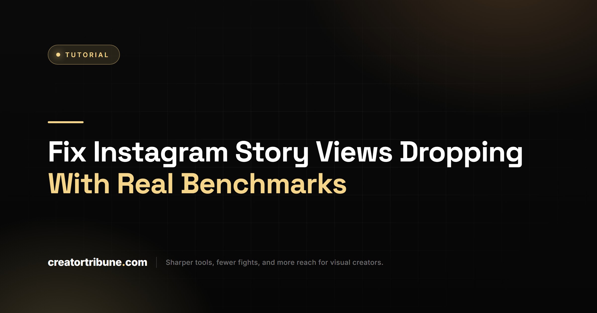 Fix Instagram Story Views Dropping With Real Benchmarks