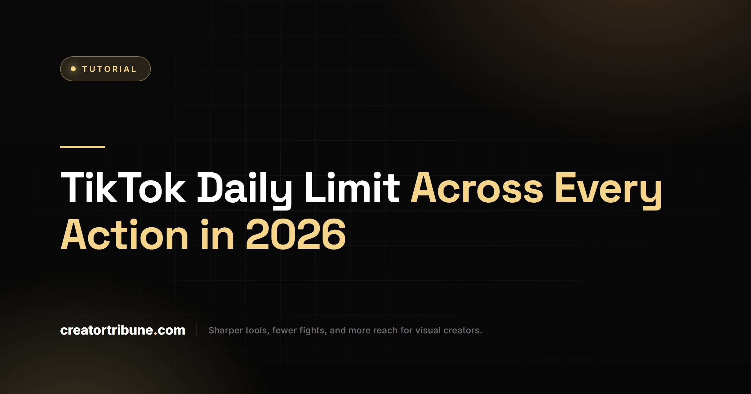 TikTok Daily Limit Across Every Action in 2026