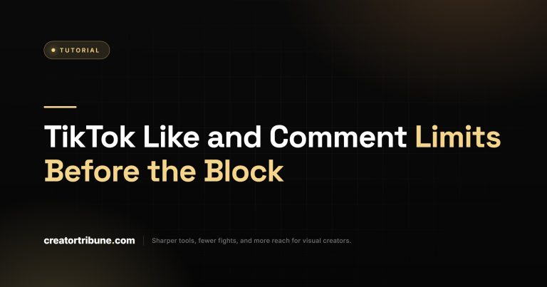 TikTok Like and Comment Limits Before the Block