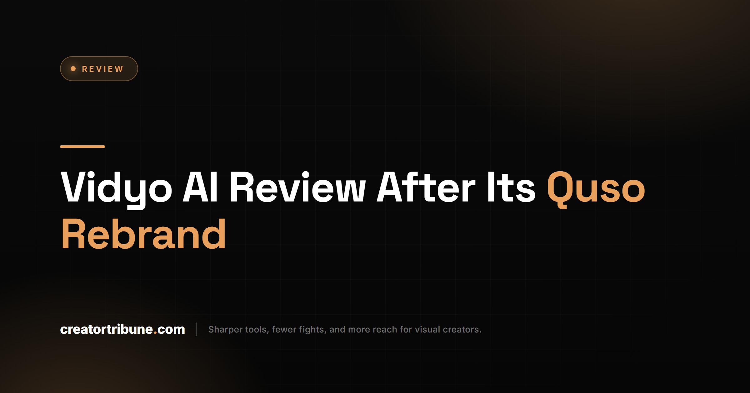 Vidyo AI Review After Its Quso Rebrand
