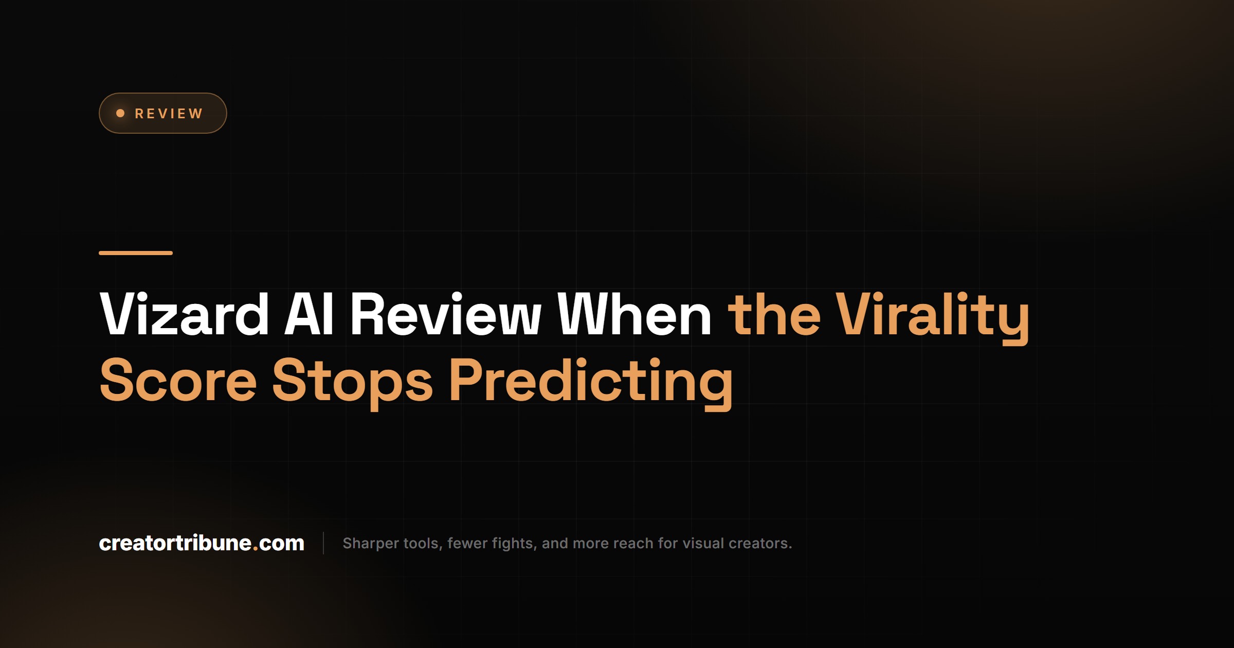 Vizard AI Review When the Virality Score Stops Predicting