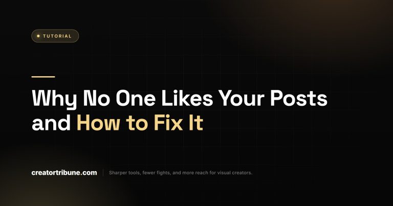 Why No One Likes Your Posts and How to Fix It