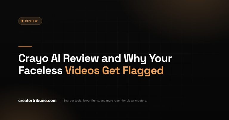 Crayo AI Review and Why Your Faceless Videos Get Flagged