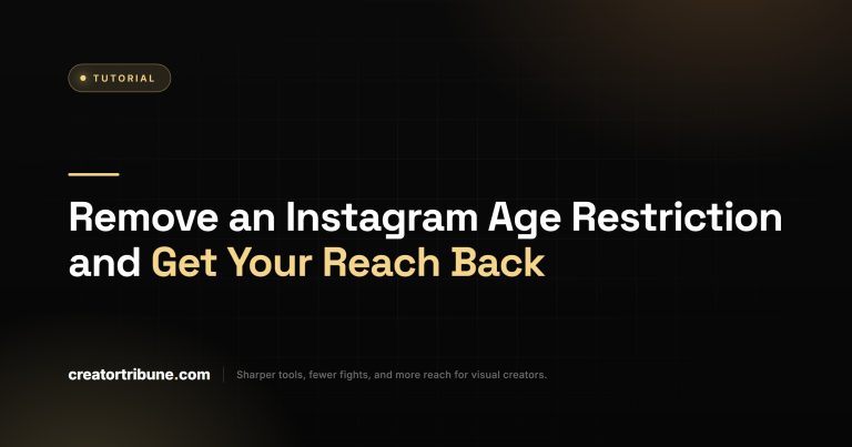 Remove an Instagram Age Restriction and Get Your Reach Back