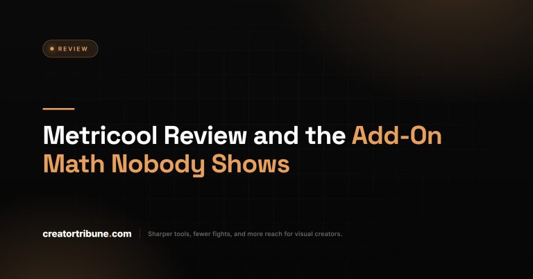 Metricool Review and the Add-On Math Nobody Shows