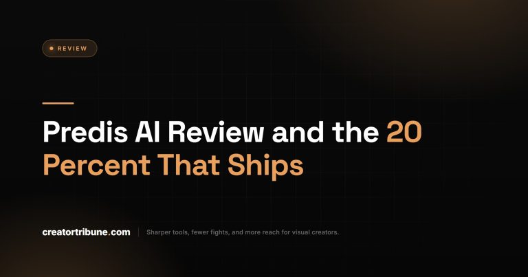 Predis AI Review and the 20 Percent That Ships
