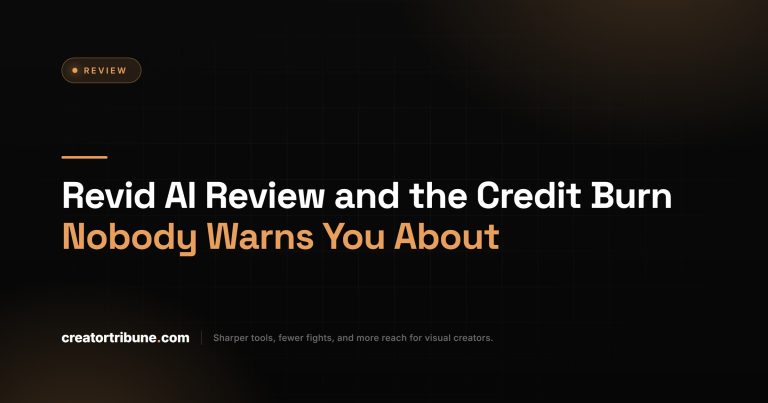 Revid AI Review Credit Burn