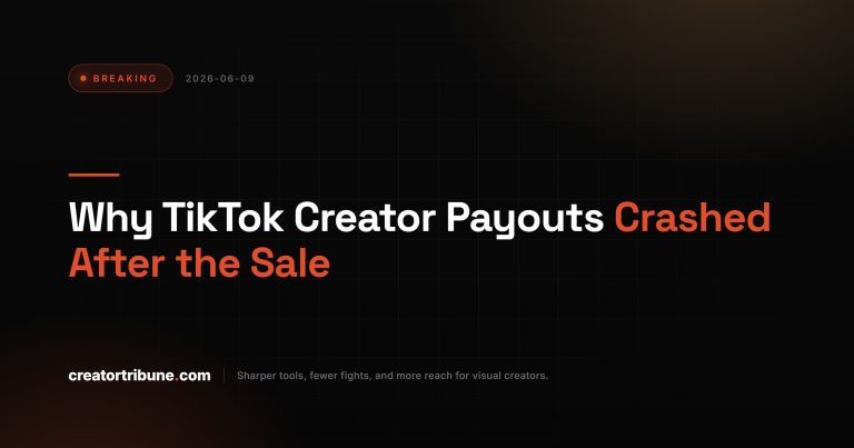 Why TikTok Creator Payouts Crashed After the Sale