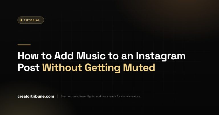 How to Add Music to an Instagram Post
