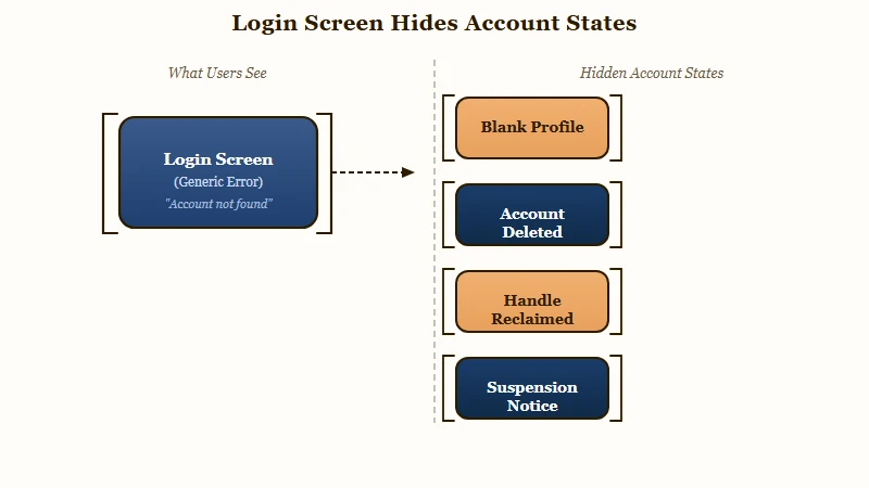 Instagram login error states and what each means