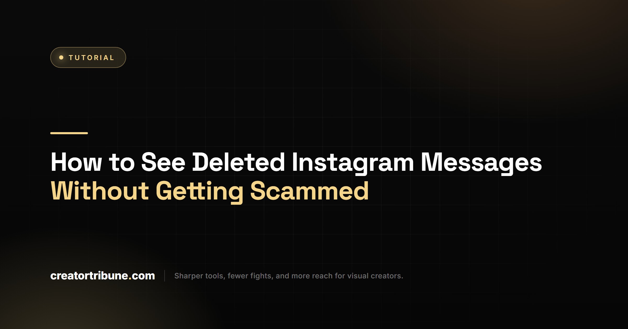 How to See Deleted Instagram Messages