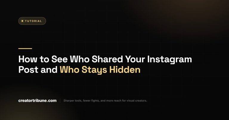How to See Who Shared Your Instagram Post