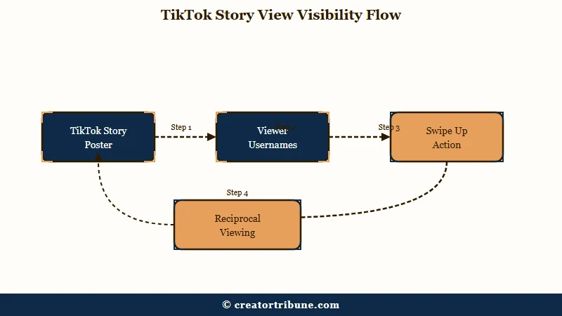 TikTok Story viewer list and reciprocal visibility