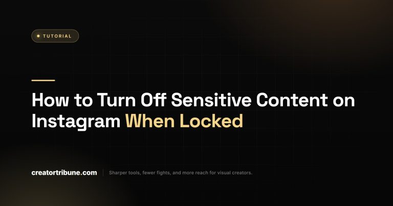 How to Turn Off Sensitive Content on Instagram