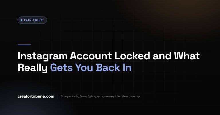 Instagram Account Locked
