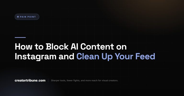 How to Block AI Content on Instagram