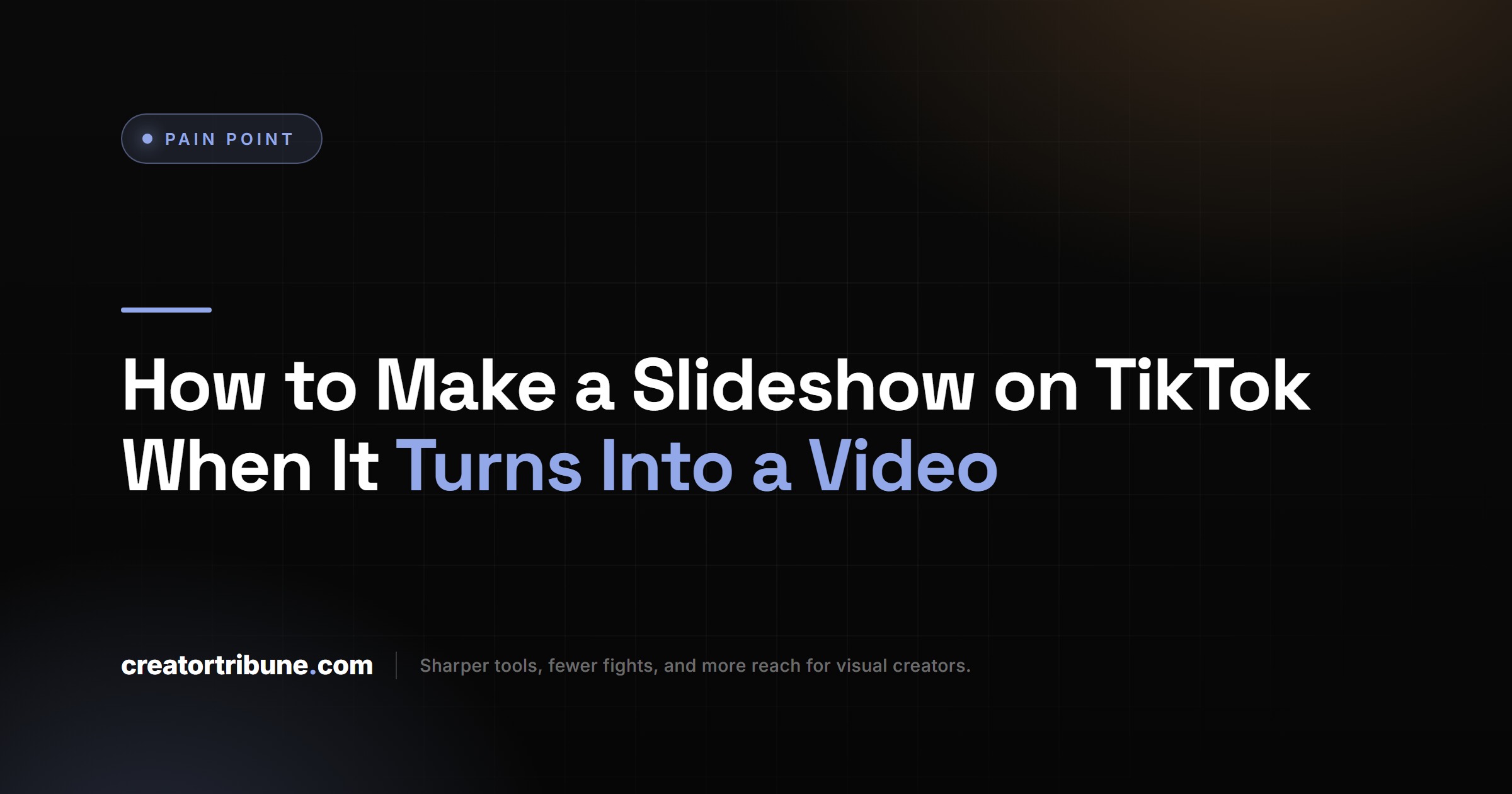 How to Make a Slideshow on TikTok When It Turns Into a Video