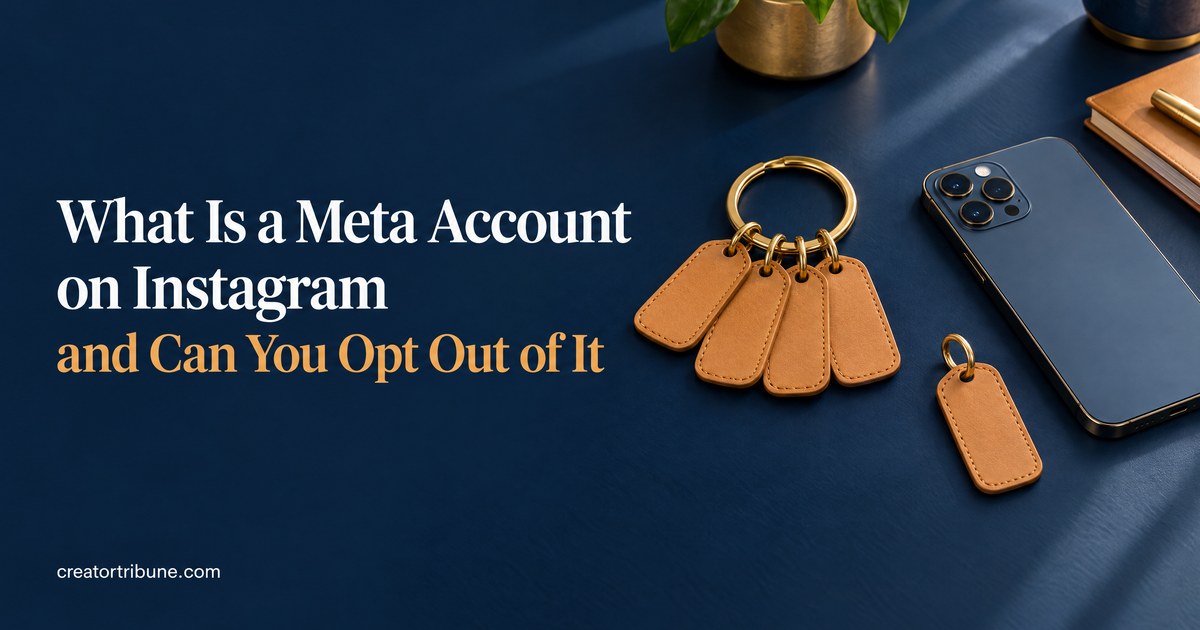 What Is a Meta Account on Instagram and Can You Opt Out of It
